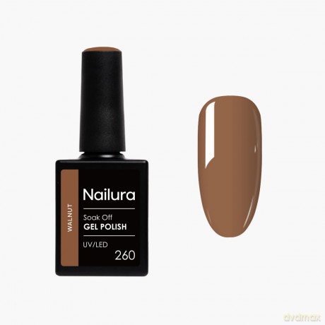 Nailura - Gel Polish 260 - Walnut - 10 ml