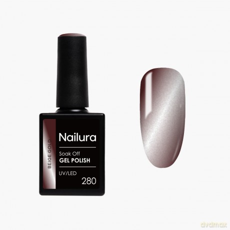 Nailura - Gel Polish 280 - Beige Gold - 10 ml