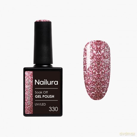 Nailura - Gel Polish 330 - Magenta Flash - 10 ml
