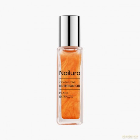 Nailura - Golden Elixir Nutrition Oil - Golden - 10 ml