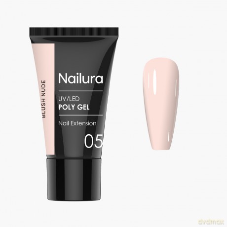 Nailura - Poly Gel 5 - Blush Nude - 30 ml