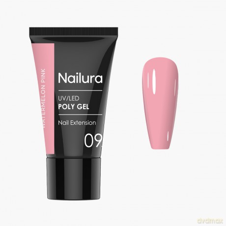 Nailura - Poly Gel 9 - Watermelon Pink - 30 ml