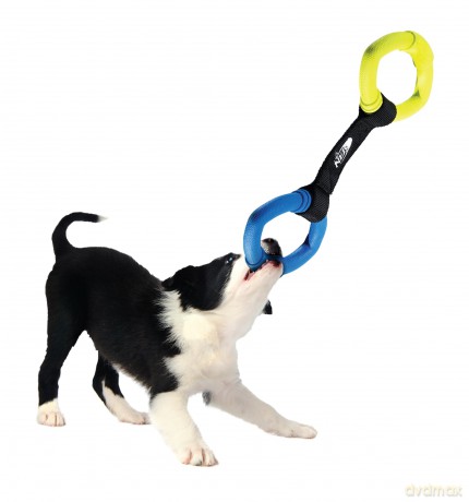 NERF - Nerf Dog 2-Ring Strap Tug - Medium - 33cm