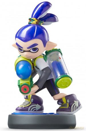 Nintendo Amiibo Splatoon Inkling Girl Squid Boy Triple Pack 3 Figures