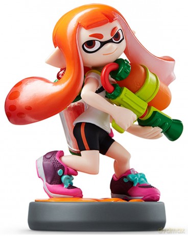 Nintendo Amiibo Splatoon Inkling Girl Squid Boy Triple Pack 3 Figures