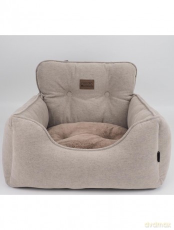 Nordic paws - Car Seat Luno - Beige - 53 x 50 x 35 cm