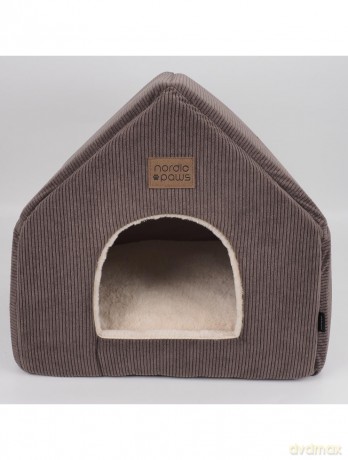 Nordic paws - Elva Cat Cave - Brown/Beige - 46 x 43 x 42 cm