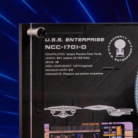 Numskull - Star Trek Enterprise NCC 1701-D Plaque