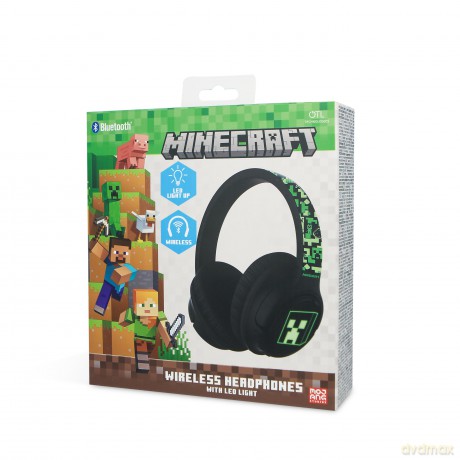 OTL - Minecraft Wireless headphones with LED Light