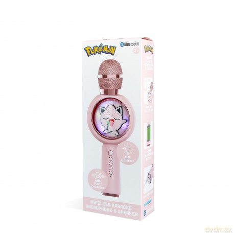 OTL - Pokemon Jigglypuff PopSing LED Microphone
