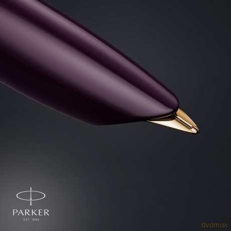 Parker - Parker 51 Fountain Pen - Deluxe Plum - Fine 18k Gold Nib