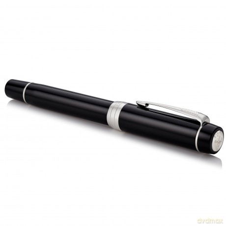 Parker - Parker Duofold Centennial Fountain Pen - Classic Black
