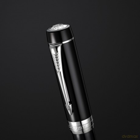 Parker - Parker Duofold Centennial Fountain Pen - Classic Black