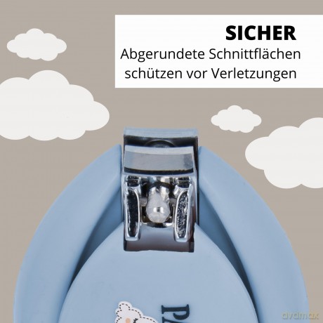 Parsa - Baby nail clippers - Blue
