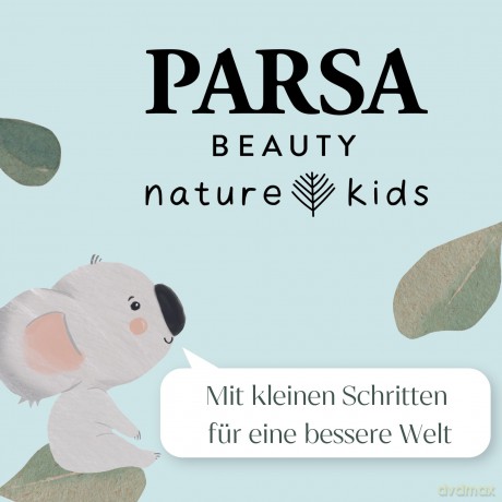Parsa - Karlo Detangler Hairbrush - Koala Print - Compact