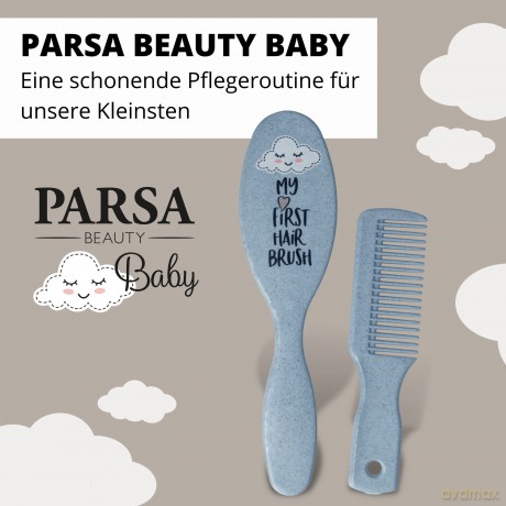 Parsa - My first hair care set in vegan bioplastic - Blue