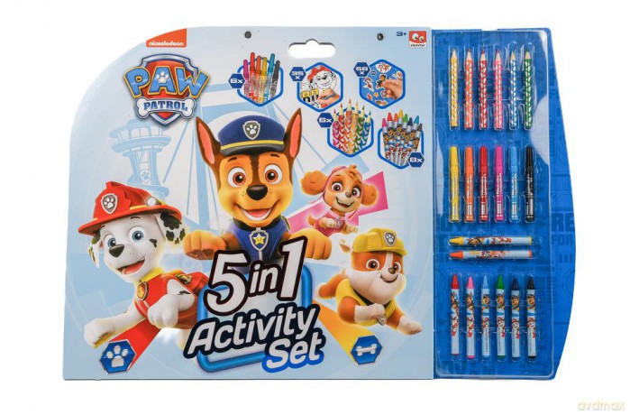 Paw Patrol - 5-In-1 Coloring Activities Set (PW22306)
