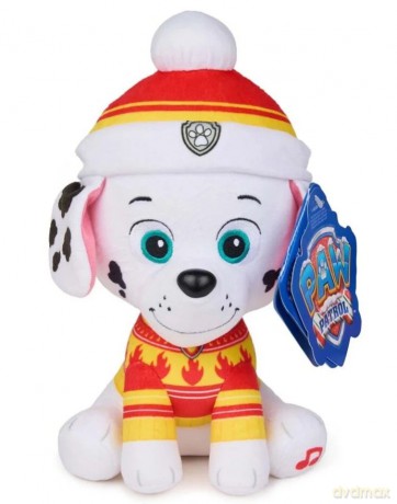 Paw Patrol - Christmas Music Plush 20 cm - Marshall