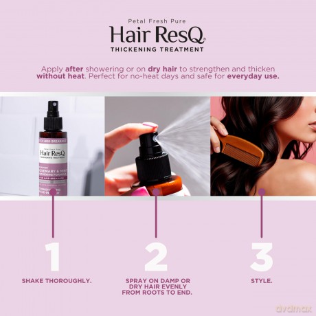 Petal Fresh - Hair ResQ Thickening + Damage Repair Treatment Spray - 147 ml.