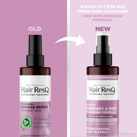 Petal Fresh - Hair ResQ Thickening + Damage Repair Treatment Spray - 147 ml.