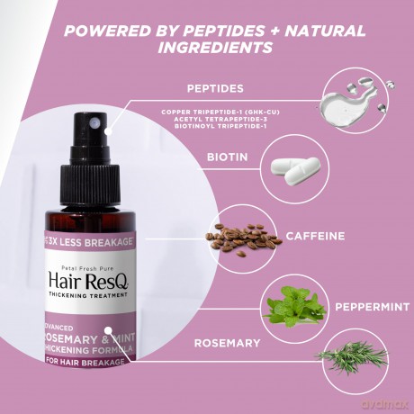 Petal Fresh - Hair ResQ Thickening + Damage Repair Treatment Spray - 147 ml.