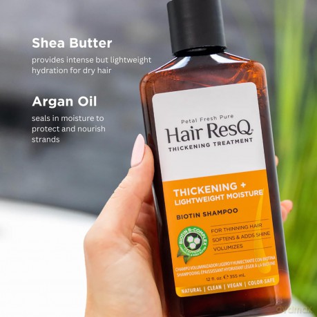 Petal Fresh - Hair ResQ Thickening Anti-Dandruff Shampoo - 355 ml.