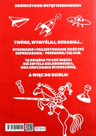 Świat Chłopców Bazgrołki I Kolorowanki [KSIĄŻKA]