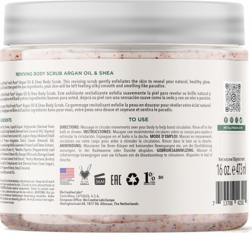 Petal Fresh - Pure Argan Shea Body Scrub