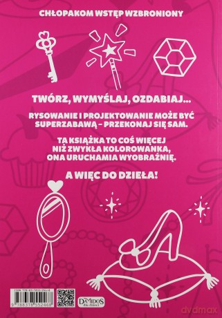 Świat Dziewczynek Bazgrołki I Kolorowanki [KSIĄŻKA]