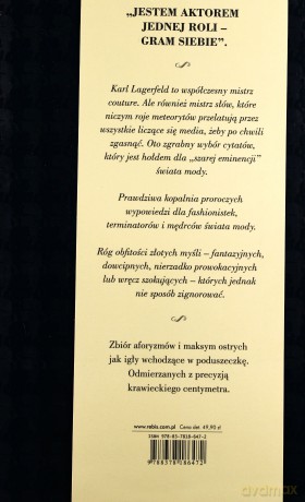 Świat Według Karla TW - Karl Lagerfeld [KSIĄŻKA]