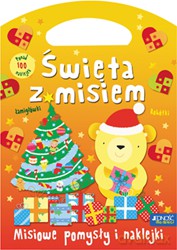 Święta Z Misiem Misiowe Pomysły I Naklejki Książeczka Torebeczka [KSIĄŻKA]