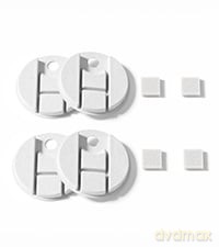 Petlibro - 4 x Replacement Filters for Capsule Dog Fountain
