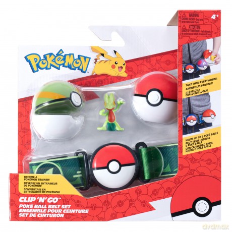 Pokemon - Clip N Go Belt Set Treecko (PKW4170) [FIGURKA]
