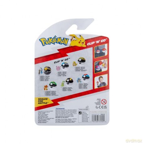 Pokemon - Clip N Go Charmander with Friend Ball (PKW4162) [FIGURKA]
