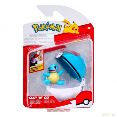 Pokemon - Clip N Go Squirtle with Lure Ball (PKW4164) [FIGURKA]