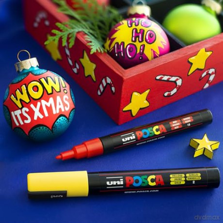 Posca - Soft Colors, Extra Fine Tip Pen, 8 pc (401673)