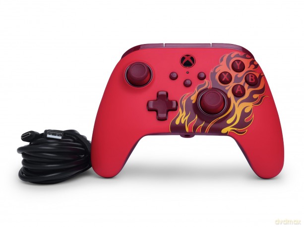 PowerA - Advantage Wired Controller - Red Blaze