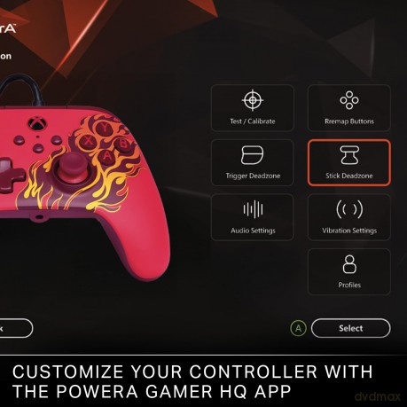 PowerA - Advantage Wired Controller - Red Blaze