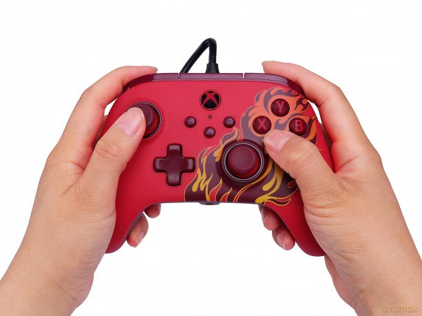 PowerA - Advantage Wired Controller - Red Blaze