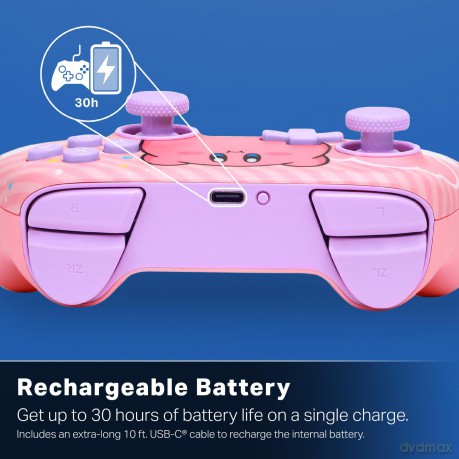 PowerA - PowerA Advantage Wireless Controller Nintendo Switch 2 - Kirby Puff