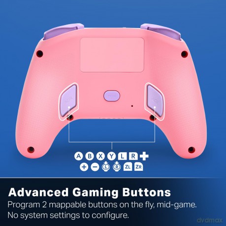 PowerA - PowerA Advantage Wireless Controller Nintendo Switch 2 - Kirby Puff