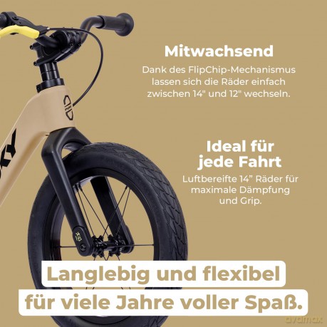 Puky - NEXT Balance Bike 14 Sand (4148)
