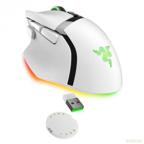 Razer - Basilisk V3 Pro 35K Ergonomic Gaming Mouse - White