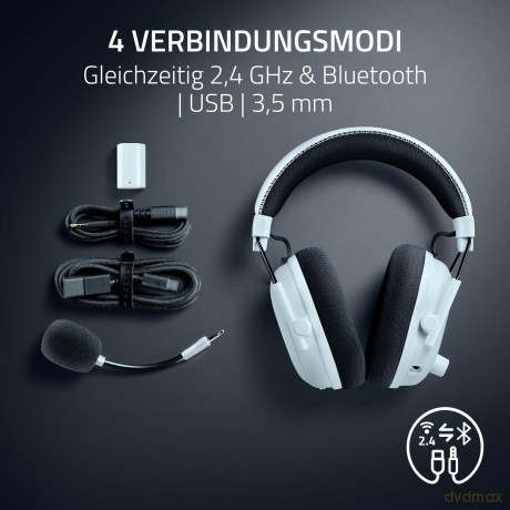 Razer - Blackshark V3 Pro - White