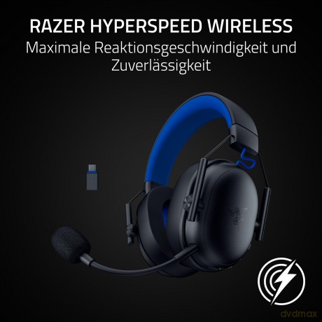 Razer - Blackshark V3 X Hyperspeed for Playstation - Black