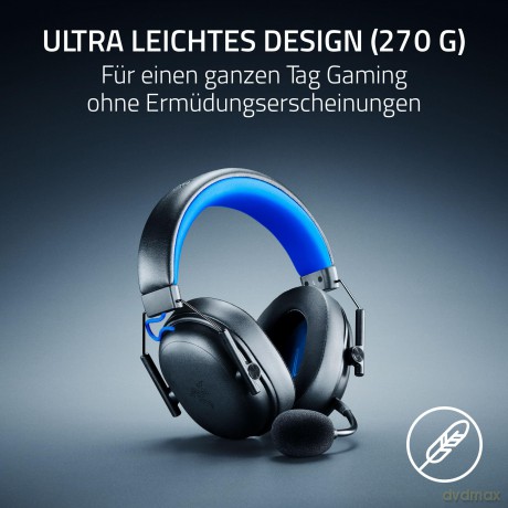 Razer - Blackshark V3 X Hyperspeed for Playstation - Black