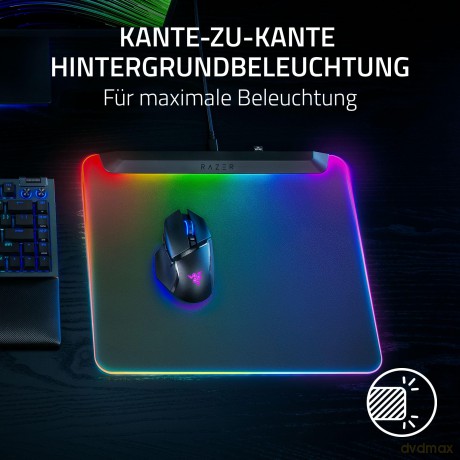 Razer - Firefly V2 Pro - LED backlit gaming mouse mat - Black