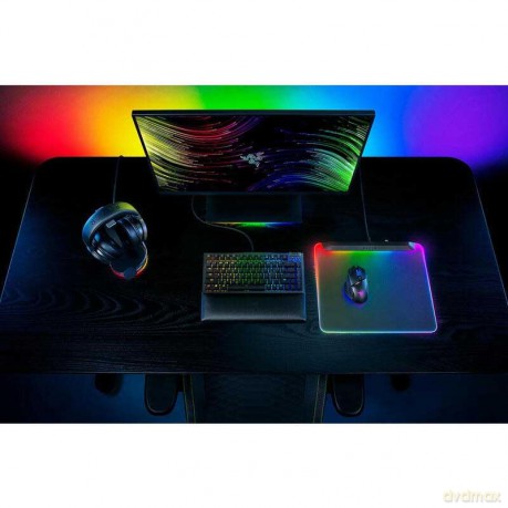 Razer - Firefly V2 Pro - LED backlit gaming mouse mat - Black