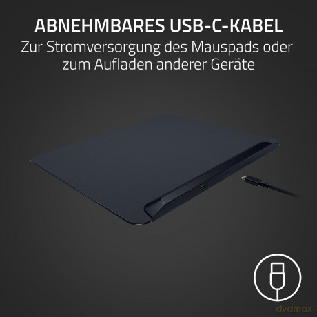 Razer - Firefly V2 Pro - LED backlit gaming mouse mat - Black