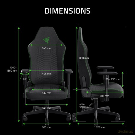 Razer - Iskur V2 X Black Gaming Chair